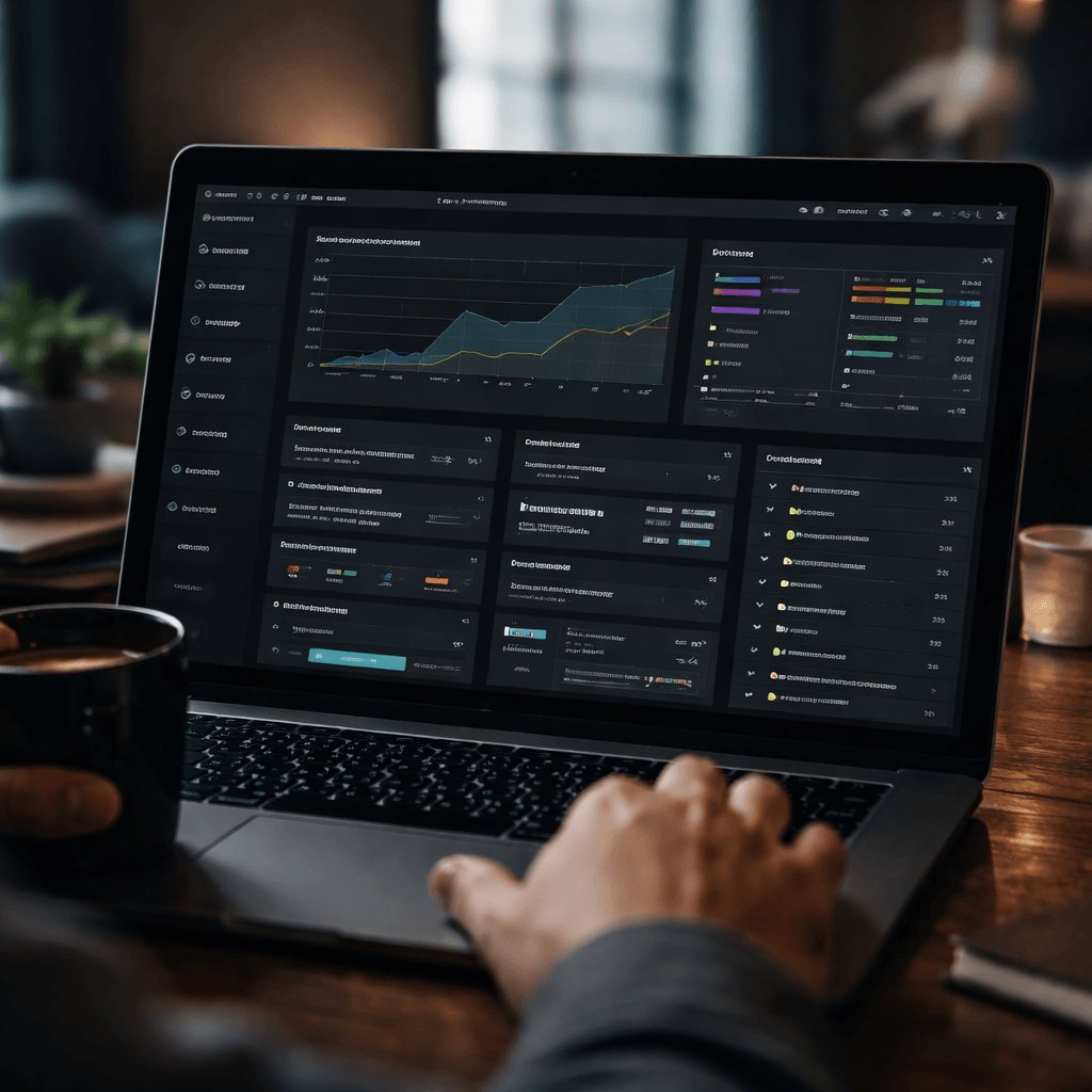 dashboard of Apollo CRM highlighting features and analytics